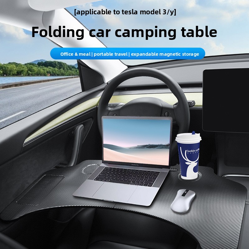 Tesla Tablet Accessories - สำหรับเทสลารุ่นรีเฟรช Y 3 YL แท่นวางแบบตั้งโต๊ะขนาดเล็กแบบพกพาสำหรับรถยนต์ ที่วางแท็บเล็ตและแล็ปท็อป