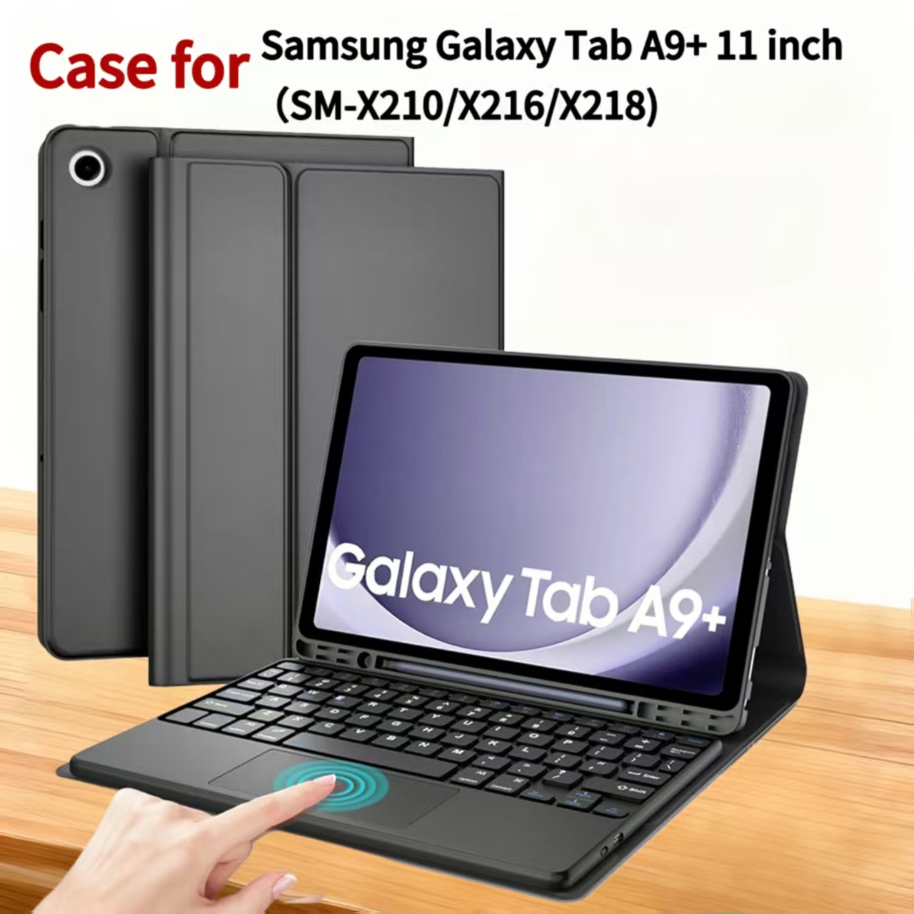 Samsung Tablet Keyboard Accessories - เคสสำหรับ Samsung Galaxy Tab A9 Plus