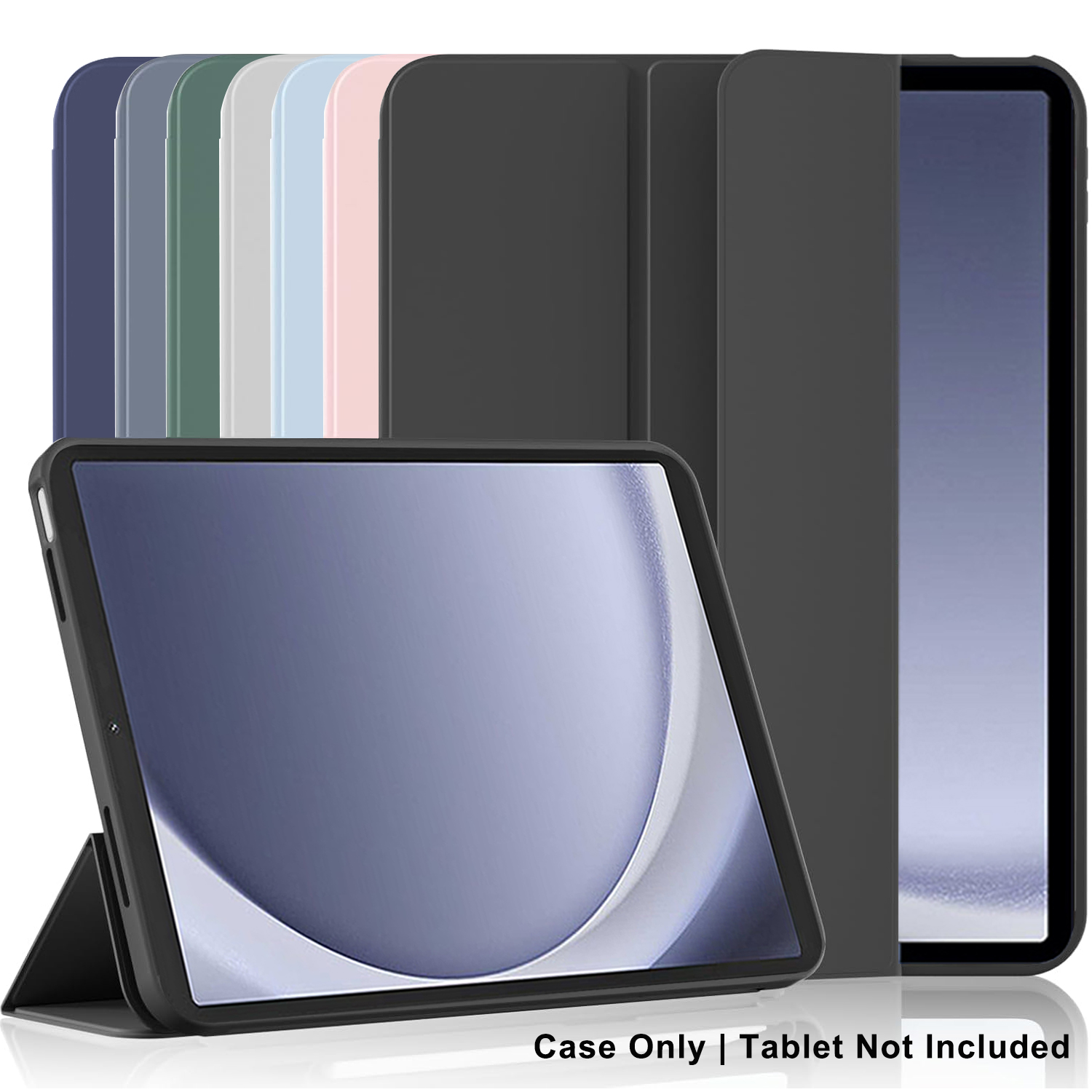 Samsung Tablet A9 Accessories - เคสแบบพับสามตอนสำหรับ Samsung Galaxy Tab A9 2023