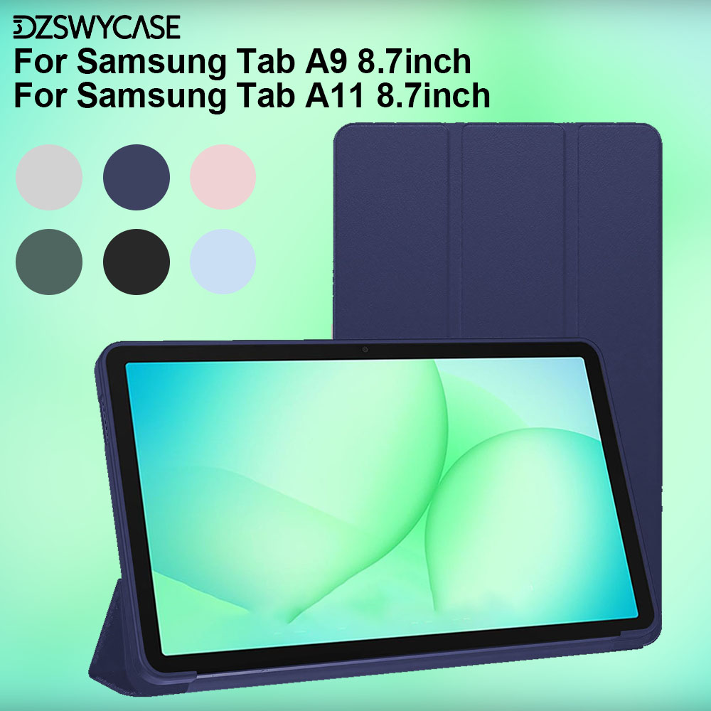 Samsung Tablet A9 Accessories - เคสซิลิโคนสำหรับ Samsung Galaxy Tab A9/A11 8.7