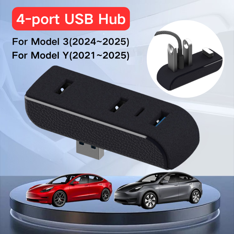 Usb Hub Type C - อุปกรณ์ขยายพอร์ต USB 4 ช่อง พร้อมที่ชาร์จและซิงค์ข้อมูล สำหรับ