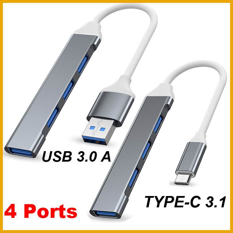 Usb Hub Type C - ฮับ USB 3.0 TYPE-C 3.1 4