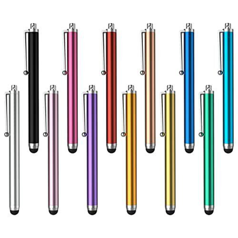 Samsung Tablet Drawing Accessories - 10 ชิ้น/ล็อตปากกาStylusสําหรับAndroid iOSวาดปากกาสัมผัสสําหรับiPad iPhone Samsung Xiaomiแท็บเล็ตโทรศัพท์สมาร์ทดินสออุปกรณ์เสริม