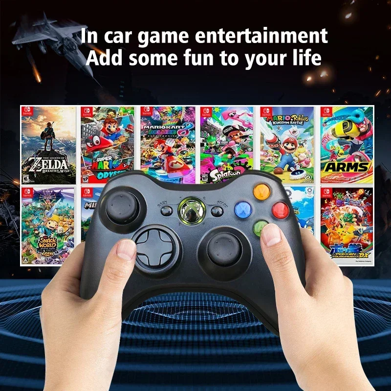Tesla Tablet Accessories - สําหรับTeslaรุ่น 3 Y S Xเกมไร้สายหน้าจอControllerทีวีแท็บเล็ตPCจอยสติ๊กเหมาะสําหรับXBoxรถอุปกรณ์เสริม 2021-2023