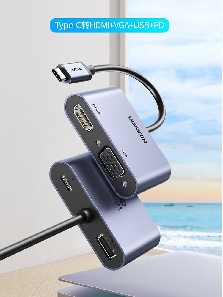 Usb Hub Type C - UGREEN ฮับ USB C Type-C เป็น