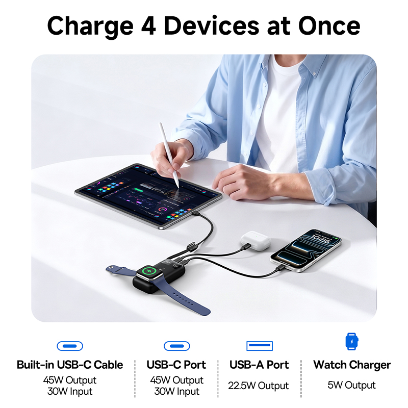 แบตเตอรี่สำรอง Baseus 45W 1000 - Accessories For Android Tablet บทวิจารณ์และราคา