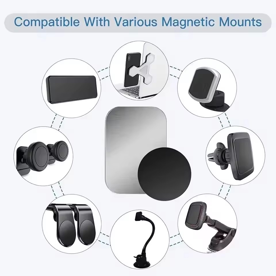 แผ่นแม่เหล็กโลหะสำหรับติดตั้งท - Tablet Phone Accessories บทวิจารณ์และราคา