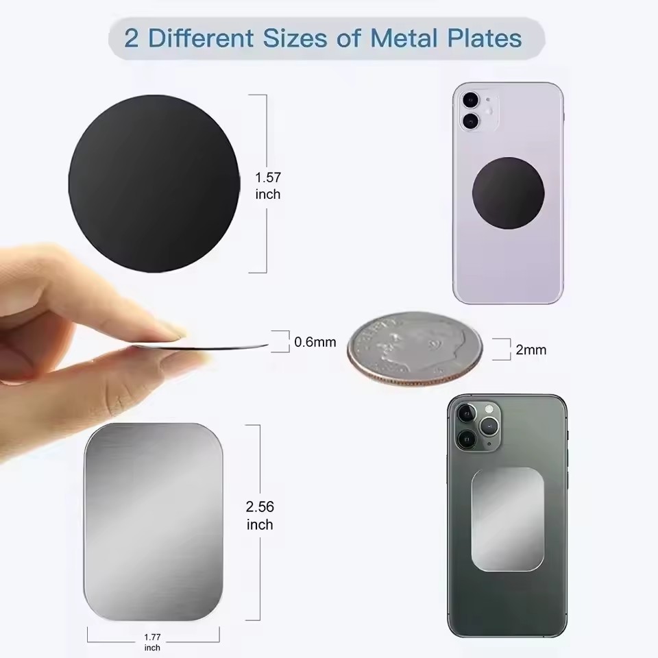 แผ่นแม่เหล็กโลหะสำหรับติดตั้งท - Tablet Phone Accessories บทวิจารณ์และราคา