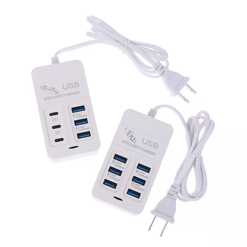 อะแดปเตอร์ชาร์จ USB แบบหลายพอร - Usb Hub Type C บทวิจารณ์และราคา