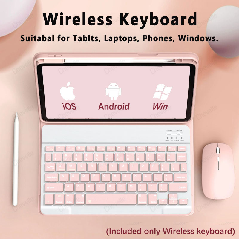 คีย์บอร์ดไร้สายที่รองรับบลูทูธ - Tablet Accessories Kit บทวิจารณ์และราคา