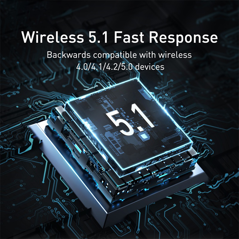 BASEUS ตัวรับสัญญาณเสียง5.1บลู - Accessories For Android Tablet บทวิจารณ์และราคา