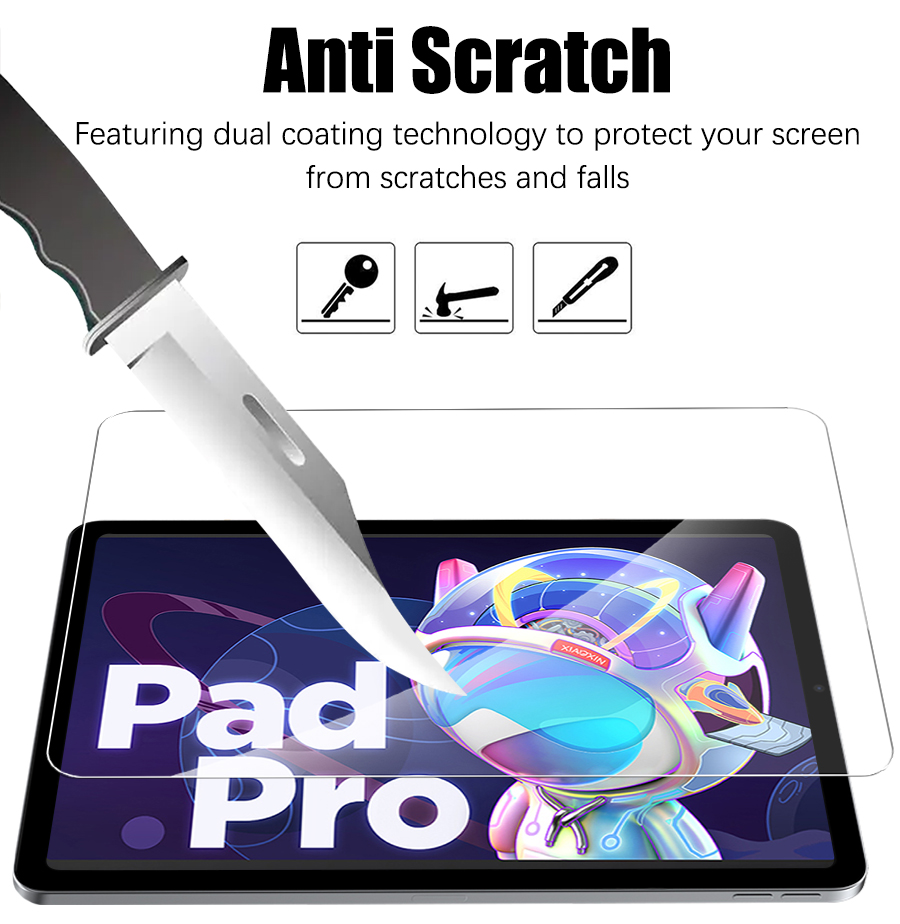 2PCS กระจกนิรภัยป้องกันหน้าจอส - Lenovo Tablet Keyboard Accessories บทวิจารณ์และราคา