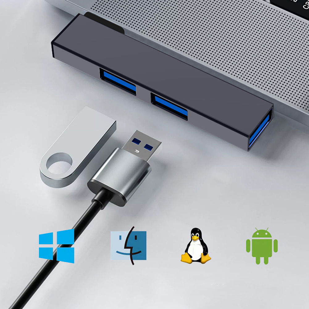 3 in 1 USB Docking Station OTG - Usb Hub Type C บทวิจารณ์และราคา