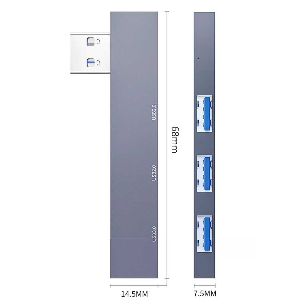 3 in 1 USB Docking Station OTG - Usb Hub Type C บทวิจารณ์และราคา