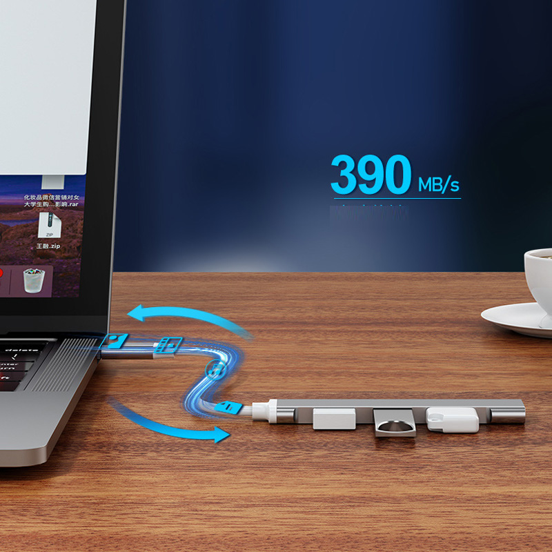 ฮับ USB 3.0 TYPE-C 3.1 4 พอร์ต - Usb Hub Type C บทวิจารณ์และราคา