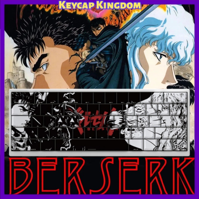 ธีม BERSERK อะนิเมะคีย์แคป 98  - Tablet Pc Accessories บทวิจารณ์และราคา