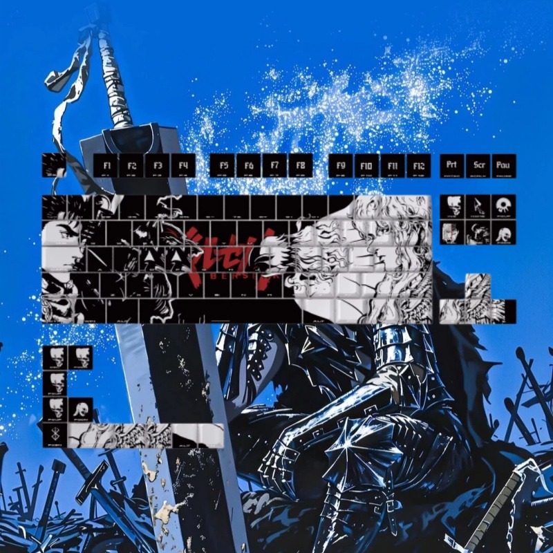 ธีม BERSERK อะนิเมะคีย์แคป 98  - Tablet Pc Accessories บทวิจารณ์และราคา