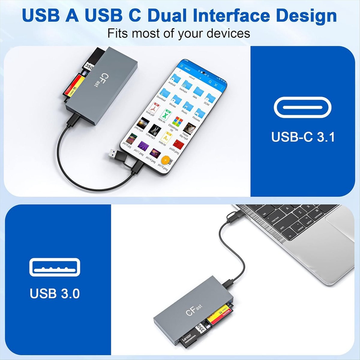 【ผู้ใช้ใหม่】อ่านการ์ดได้ 6 ใบพ - Accessories For Tablet Users บทวิจารณ์และราคา