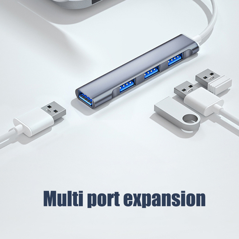 มินิ 4 พอร์ต USB Type C Hub Ad - Usb Hub Type C บทวิจารณ์และราคา