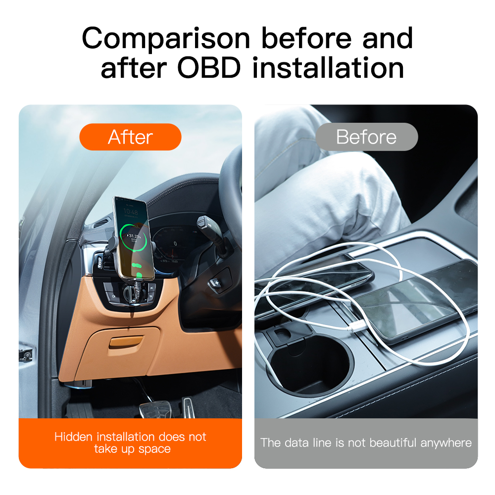 ฮับชาร์จ OBD สำหรับรถยนต์ระดับ - Usb Hub Type C บทวิจารณ์และราคา